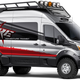 Illustration for article titled This Ford Raptor-Style Transit Van Is The Ultimate Off-Road People Mover